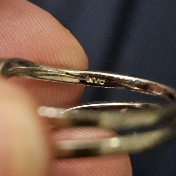 Signed NVC NATALYIA V COLLISTER Half Knot Infinity Ring Size 9.5 - Picture 4 of 6